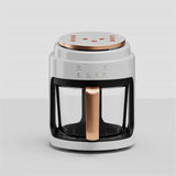 Visual Oil-free Electric Fryer - Multi-functional Automatic Household Fryer with 360° Baking and LED Touchscreen
