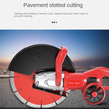 6800W hydroelectric concrete 130MM cutting + diamond saw blade multi-functional wall hine electric grooving