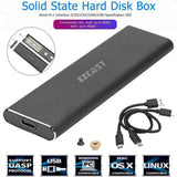 M2 SSD Hard Case NVME PCIe Enclosure M.2 to USB Type C 3.1 GEN2 M Key Adapter for Laptop Computer Family Office Meeting
