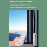 Tuya Smart Blind Motor+Solar Panel Bluetooth Automatic Electric Roller Shutter Shadows Lifting Curtain Driver White