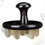 Pure horn massage massager claw scrapping plate dial the reinforced bar meridian dredging comb head