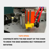 1200W woodworking automatic broken belt portable small household mini edge banding hine tool