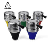 CRUSHER Metal Charcoal Holder Set Bowl Tinfoil-free Pot Carbon Chicha Bowls Removable Hookah Smoking Accessories