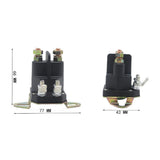 Relay Solenoid Replacement for Toro Exmark Timecutter Turn Lawn Mower Pure Copper Motors with Strong Stability Flame Retardant