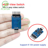 channel Switcher Module 3 way Video Switch Unit Camera for Multicopter Drones 5.8G FPV transmitter and camera