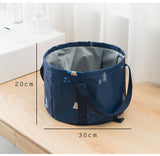 Portable Folding Outdoor Travel Laundry Basin Washbasin Washer for Ionic Bath Detox hine Foot massage
