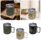 Mug Insulated 304 Stainless Steel Drinkware Rustproof Camping Cup Metal