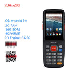 Red 2d QR Handheld android 9 Data Collectors industrial istics Pda 1D 2D Barcode scanner RFID pdas