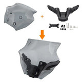 Motorcycle Windshield Deflector Protection Function Improves Stability Ensures Safe Riding Providing Clear Front ViewAccessories