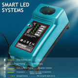 For 7.2V-18V NI-MH NI-CD FP1804F Replacement DC1804 DC1414T DC1414F 9100A Battery Charger