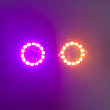 Colorful Magnetic Control lamp wing Light Wireless LED Lamp 4modes battery w magnet DIY Bandai a Robots/Sandtable model