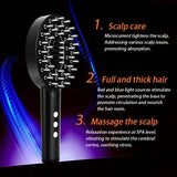 Regrowth Multi-functional Led Red Light Therapy Growth Oil Serum Comb Hair Loss Vibration Scalp Care Massage Device