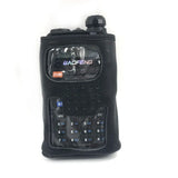 Soft Leather Case Walkie Talkie Cover Bag Holder Holster for Yaesu VX-6R VX6R VX-7R VX7R VX6E Handheld Radio