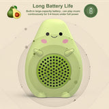 Wireless Bluetooth 5.0 Speaker Cute Cartoon Avocado Mini Speaker Support TF Card Player Kids Speaker for Smartphone