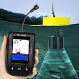 Erchang XF03 Portable Sonar Fish lure Echo Sounder Lake Sea 100M Depth Fishing Finder