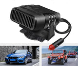 12V/24V Portable Car Heating Coog Window Defroster Deer 2-in-1 Electric Heater Fan Anti Fog Device Accessory