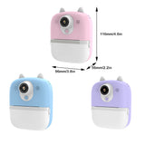 Instant LCD Screen Kids Video Digital Camera Birthday Gift Pink