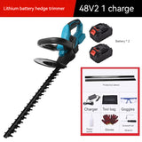 Cordless Electric Trimmer Pruning Saw Rechargeable Hedge Trimmers for Grass