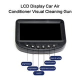 Gun, Pipee Inspection Camera LCD Display Car Air Conditioner Visual Cleaning Gun Pipe Endoscope