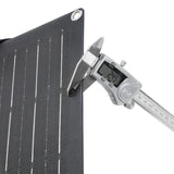 120W/110W Monocrystale Solar Panel 18V Flexible Solars Module Plate for Car Battery Charger/Power Bank/Camping/Hiking/Home