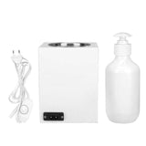 Massage Oil Heater Single Bottle Adjustable Aluminum Alloy Inner Liner Fast Heat Lotion Warmer for Beauty Salon SPA EU/UK/US