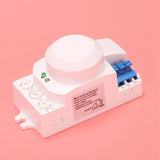 5X 5.8Ghz HF System LED Microwave 360 Degree Sensor Light Switch Body Motion Detector