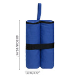 Set of 4 Weight Bags for Canopy Tent, Leg Canopy Weights Sand Bags for Outdoors NEW
