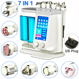New 7 in 1 Hydrogen Oxygen Small Bubble Facial Beauty Machine H2O2 Hydro Dermabrasion Rejuvenation Tightening Skin Care Face Spa