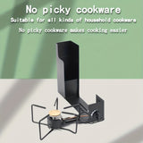 1pc Portable Folding Casca Magnetic Stove Outdoor Camping Stove Cookware Gas Hot Pot Tea Stove