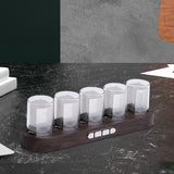 Nixie Tube Retro Design Creative USB Interface Clock - Multi Mode Adjustment, Glow Tubes for Bedroom Bookshelf