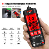 A1 Fully Automatic Anti-Burn Intelligent Multimeter Digital LCD Backlight Multimetro Voltage Ohm NCV Hz Live Wire Tester
