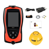 LUCKY FF1108-1CWLA Rechargeable Wireless Sonar for 45M Water Depth Echo Sounder Fishing Portable Fish Finder