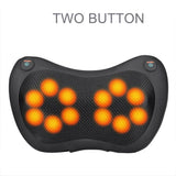 Rotating Backrest Waist Cervical Household Car Electric Shiatsu Massager Back Massage Pillow