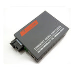 1 Pair HTB-GS03-AB Gigabit Conversion Carrier SC Port Single Mode Fiber 20km Range