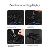 Widened Bike  PU Leather Bicycles  Shock Absorption Cycling Cushion Pad NEW