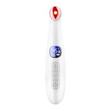 Portable home use beauty eye care device 2023 remove eye wrinkle anti wrinkle eye massager wand with heat compression
