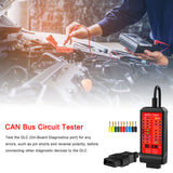 WOYO 12/24V Portable 16-Pin Break Out Box - CAN Bus Circuit Detection for Vehicle Diagnosis, On-Board Tester.