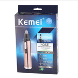KEMEI KM-6660 rechargeable shaver haircut nose hair clipper eyebrow trimmer 4 in 1