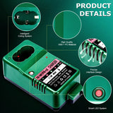 For 7.2-18V NI-MH NI-CD Battery Charger Electric Tool DC1414 1.5A Charging Adapter US EU UK AU Plug