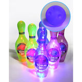 1Set Lighting Game Set Indoor Luminous Bowling Parent-Child Games Electric Sports Funny Baby Outdoor Toys