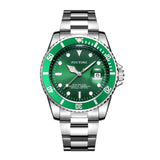 PINTIME Men Watch Fashion Brand Quartz Waterproof Wristwatch Rotatable Bezel Magnified Date Window Sport Casual Reloj Hombre Hot