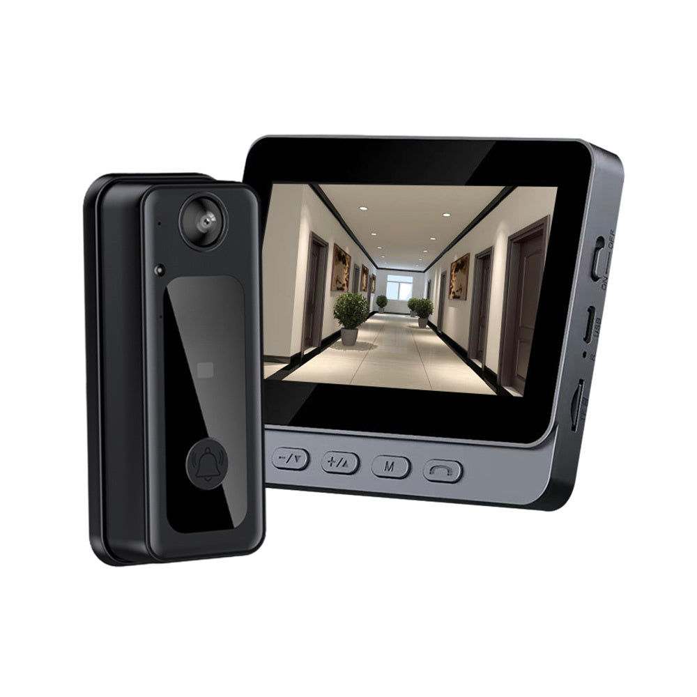 2.4G Wireless Visual Intercom - 4.3 Inch IPS Screen, BT Interconnect ...