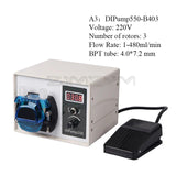 intelligent mini small food grade circulating self-absorbent large w automatic Peristaltic pump, 220V DC pump
