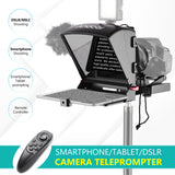 Andoer A1 Portable for Phone DSLR Recording Live Broadcast Mobile Teleprompter Artifact Video With Remote Control