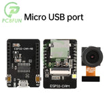 ESP32-CAM ESP32-CAM-MB MICRO USB Serial to WiFi ESP32 CAM Development Board CH340G CH340 5V Bluetooth+OV2640 Camera