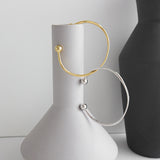 Geometric ball female bracelet