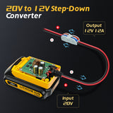 Step Down for 20V to 12V Power Wheel Adapter Inverter Automatic Buck Converter DC Voltage Regulator