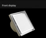 12inch 2in 1 Powerful Electric Exhaust Fan with Light Toilet Kitchen Ventilation Hanging Wall Mount Window Ine Duct Extractor