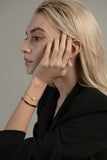 Zircon gold bracelet female
