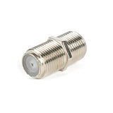 100PCS/Lot F Type UHdapter Female F/F Jack RG6 Coaxial Cable High Quality Coax Connector For TV Video